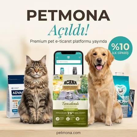 Petmona : Kedi Maması ve Köpek Maması İle Tüm Evcil Hayvan Ürünleri